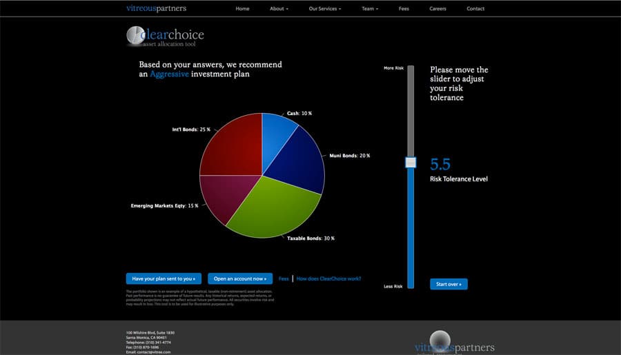 Asset Allocation Tool screenshot 4