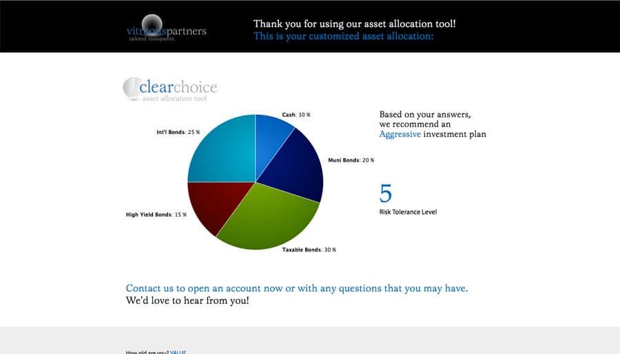 Asset Allocation Tool screenshot 5