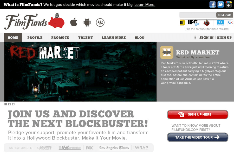FilmFunds screenshot 1