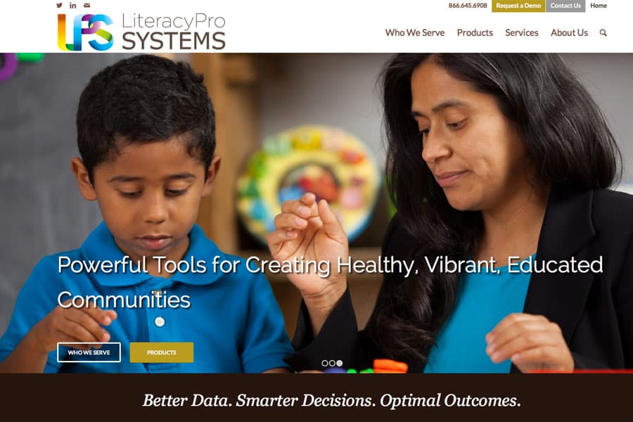 Tech Startup Website screenshot 1