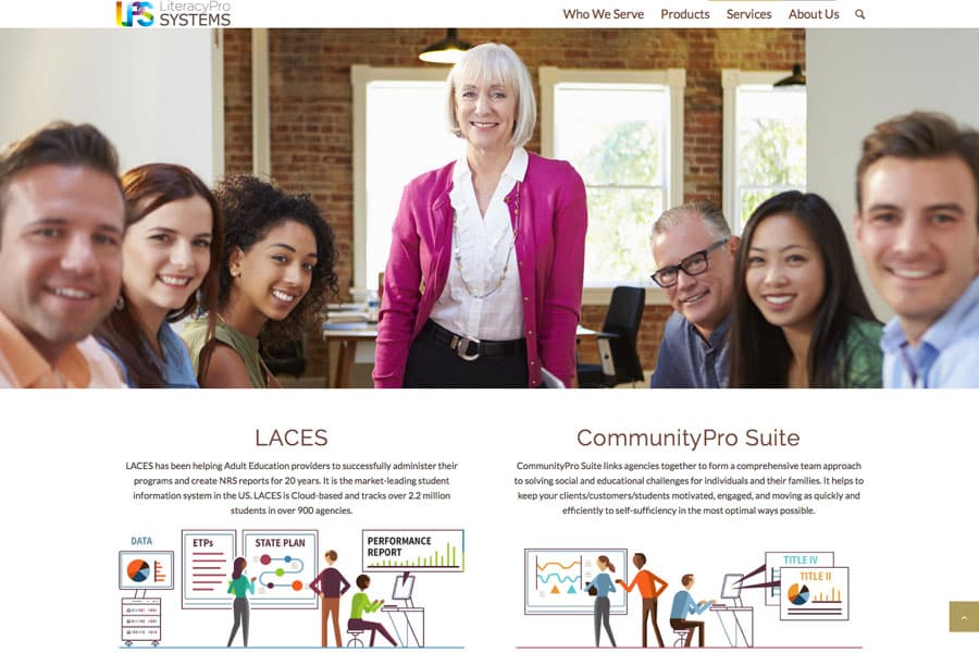 Tech Startup Website screenshot 2