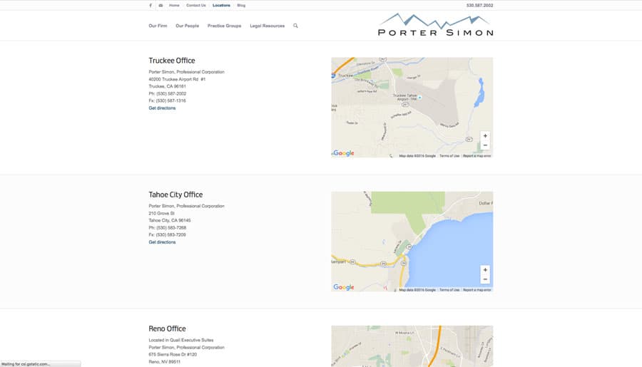 Law Firm Website screenshot 11