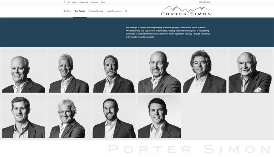 Law Firm Website screenshot 4